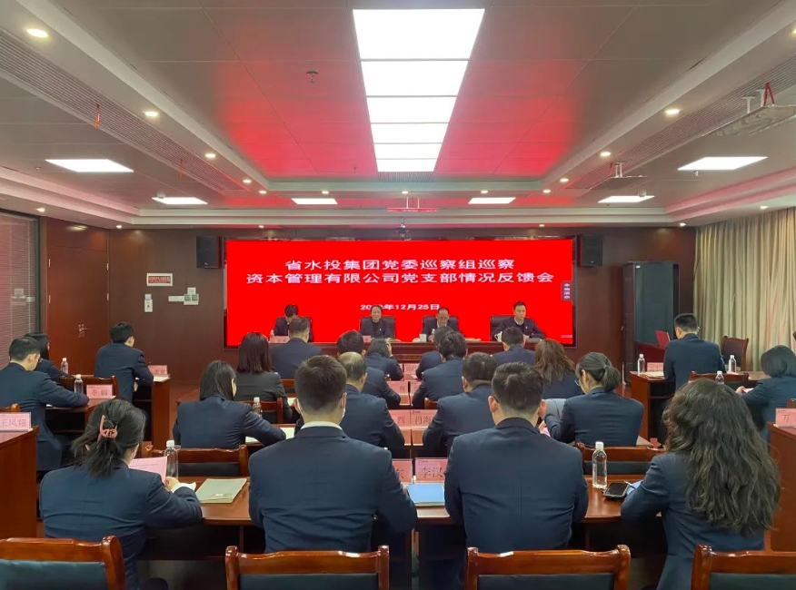 省z6com·尊龙凯时集团党委巡察组向资本管理有限公司党支部反馈巡察情况